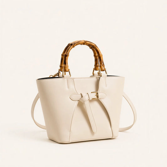 Borsa Celine in Pelle e Bambù